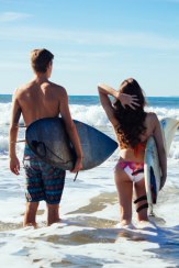Lakshmi&Tanner Surfers Point